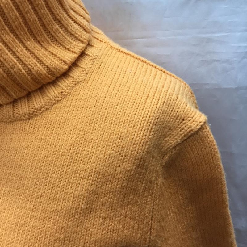 アンタイトル UNTITLED ニット、セーター 長袖 タートルネック 2 無地 橙 / オレンジ /  レディース USED 古着 中古 10118036