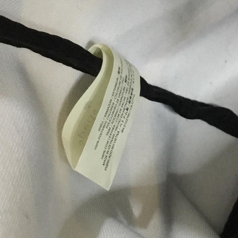 ケイトスペード Kate Spade トートバッグ トートバッグ ロゴ、文字 黒 / ブラック / X 白 / ホワイト /  レディース USED 古着 中古 10138853