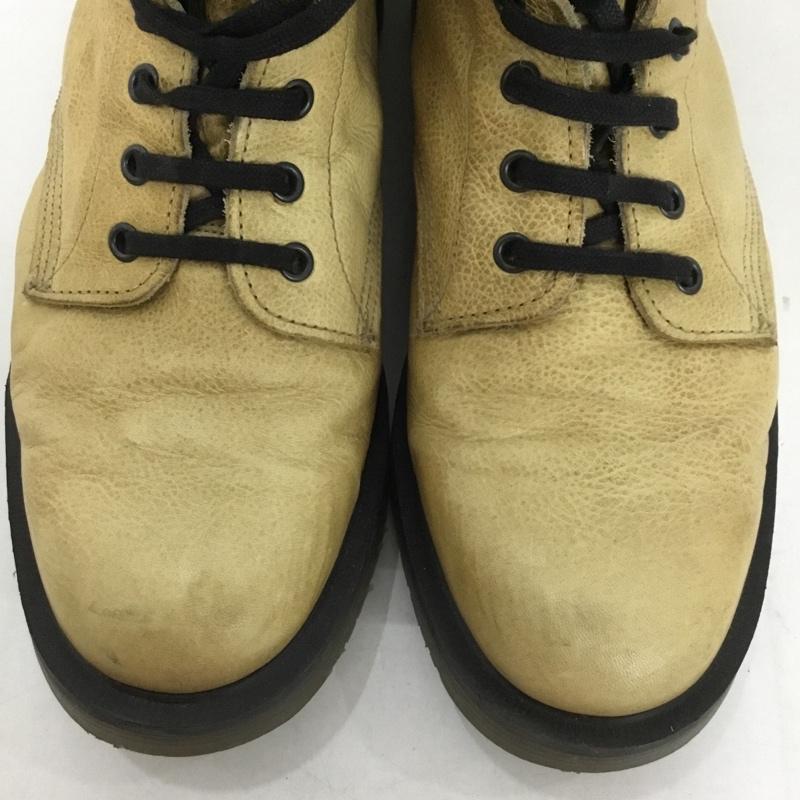 ジョージコックス GEORGE COX ブーツ 一般 レースアップ イングランド製 ロゴ、文字 ベージュ / ベージュ /  メンズ USED 古着 中古 10130198