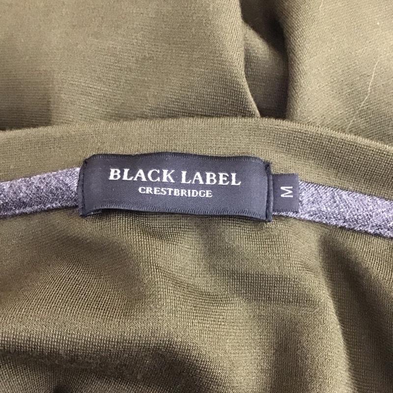 ブルーレーベル・クレストブリッジ BLUE LABEL CRESTBRIDGE カットソー 長袖 51p16-115-78 長袖Tシャツ クルーネックカットソー 長袖カットソー M 無地 灰 / グレー / X カーキ / カーキ /  メンズ USED 古着 中古 10114645
