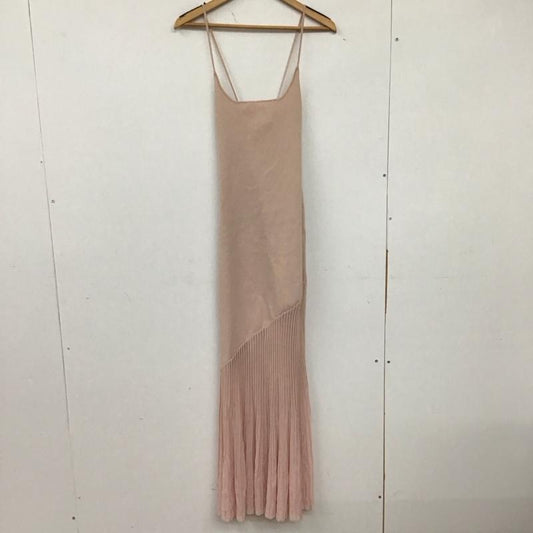 ザラ ZARA ワンピース ロングスカート ノースリーブワンピース ロングスカート タイトスカート M 無地 桃 / ピンク /  レディース USED 古着 中古 10134317