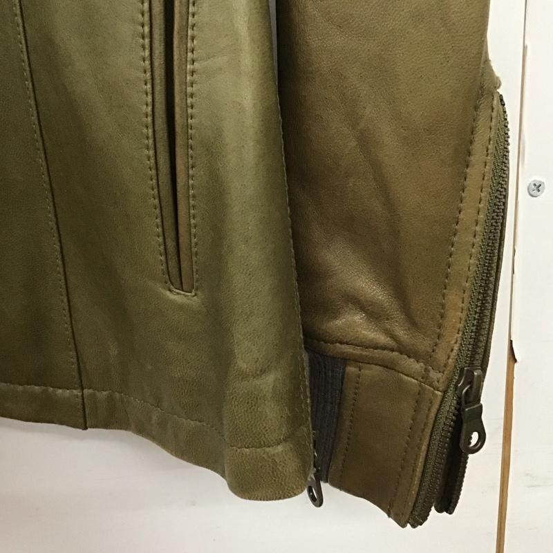 ボナジョルナータ BUONA GIORNATA ジャケット、上着 ジャケット、ブレザー ラムレザージャケット ジップアップジャケット アウター パーカー L 無地 マルチカラー / マルチカラー /  メンズ USED 古着 中古 10145254