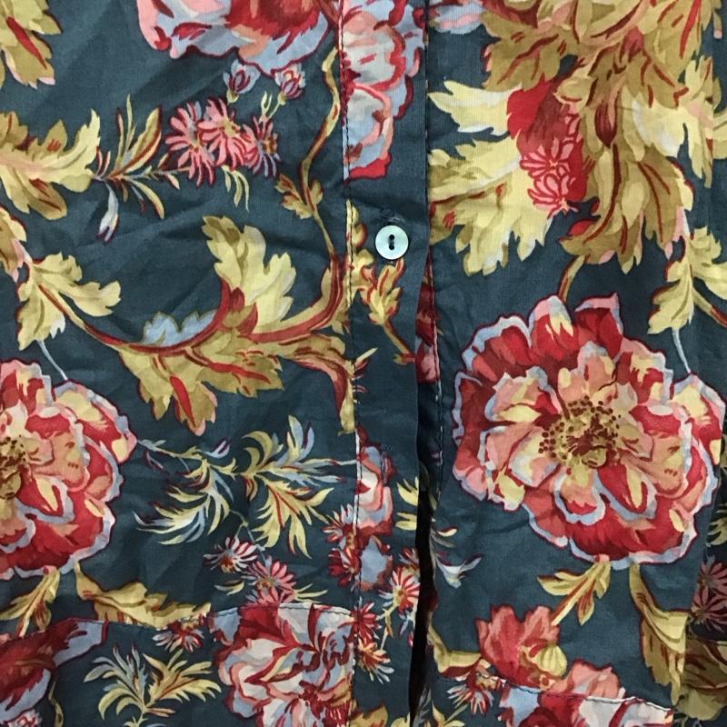 ザラ ZARA シャツ、ブラウス 長袖 L 総柄 マルチカラー / マルチカラー /  レディース USED 古着 中古 10144249