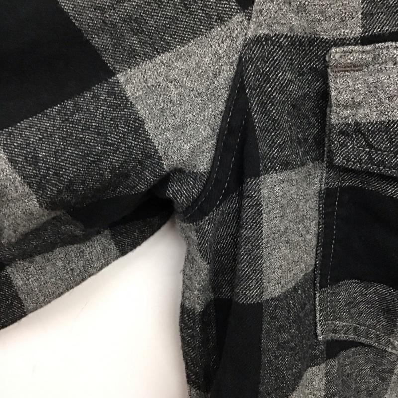 フリーホイーラーズ FREEWHEELERS シャツ、ブラウス 長袖 長袖シャツ チェックシャツ カラーシャツ チェック 黒 / ブラック / X 灰 / グレー /  メンズ USED 古着 中古 10140318