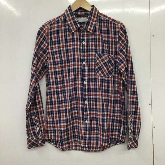 ナノユニバース nano・universe シャツ、ブラウス 長袖 NDC13SH368JM 胸ポケット L チェック マルチカラー / マルチカラー /  メンズ USED 古着 中古 10133578