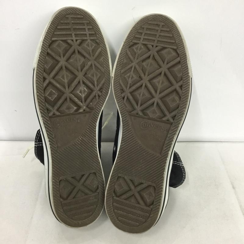 コンバース CONVERSE スニーカー スニーカー 1404 ALL STAR ハイカット 25cm 25.0cm ロゴ、文字 黒 / ブラック /  レディース USED 古着 中古 10147129