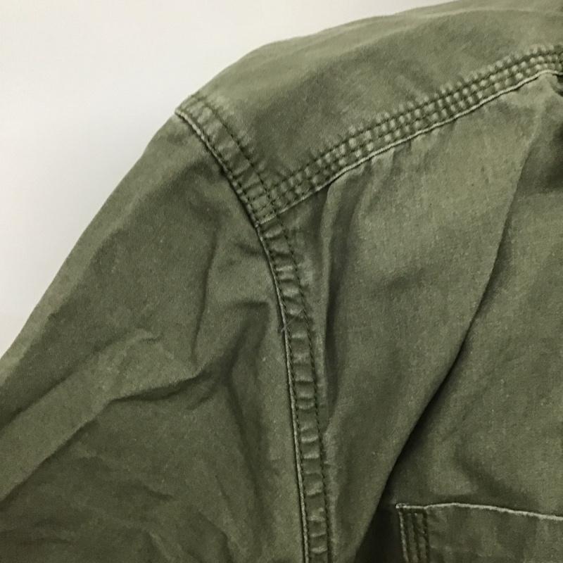 ハーレーダビッドソン Harley-Davidson シャツ、ブラウス 半袖 96104-10VM バックプリント S ロゴ、文字 カーキ / カーキ /  メンズ USED 古着 中古 10111201