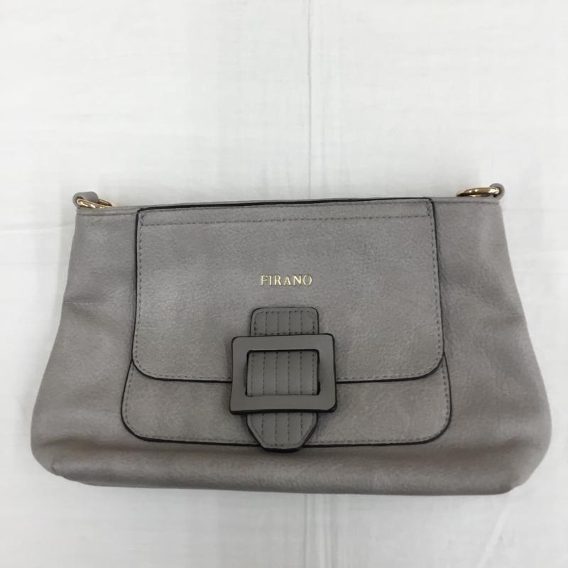 フィラノ FIRANO トートバッグ トートバッグ ロゴ、文字 灰 / グレー /  レディース USED 古着 中古 10143326