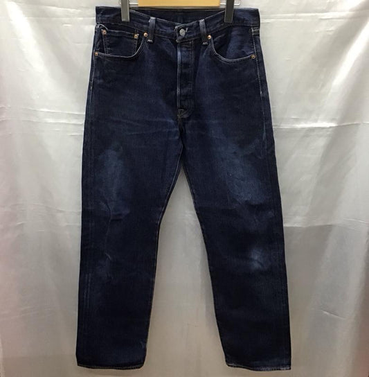 リーバイストラウスアンドコー Levi Strauss & co. パンツ デニム、ジーンズ デニムパンツ ストレートパンツ ワイドパンツ カジュアルパンツ 33インチ 無地 インディゴ / インディゴ /  メンズ USED 古着 中古 10113579