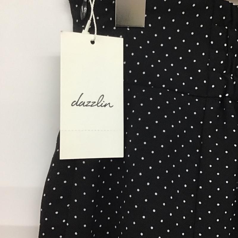 ダズリン dazzlin スカート ロングスカート 022050802201 ハイウエストナロースカート FREE ドット 黒 / ブラック /  レディース USED 古着 中古 10144041