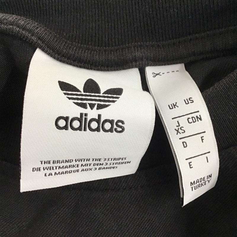 アディダス adidas Tシャツ 半袖 FM3341 Shattered Embroidered Tee XS ロゴ、文字 黒 / ブラック /  メンズ USED 古着 中古 10112213