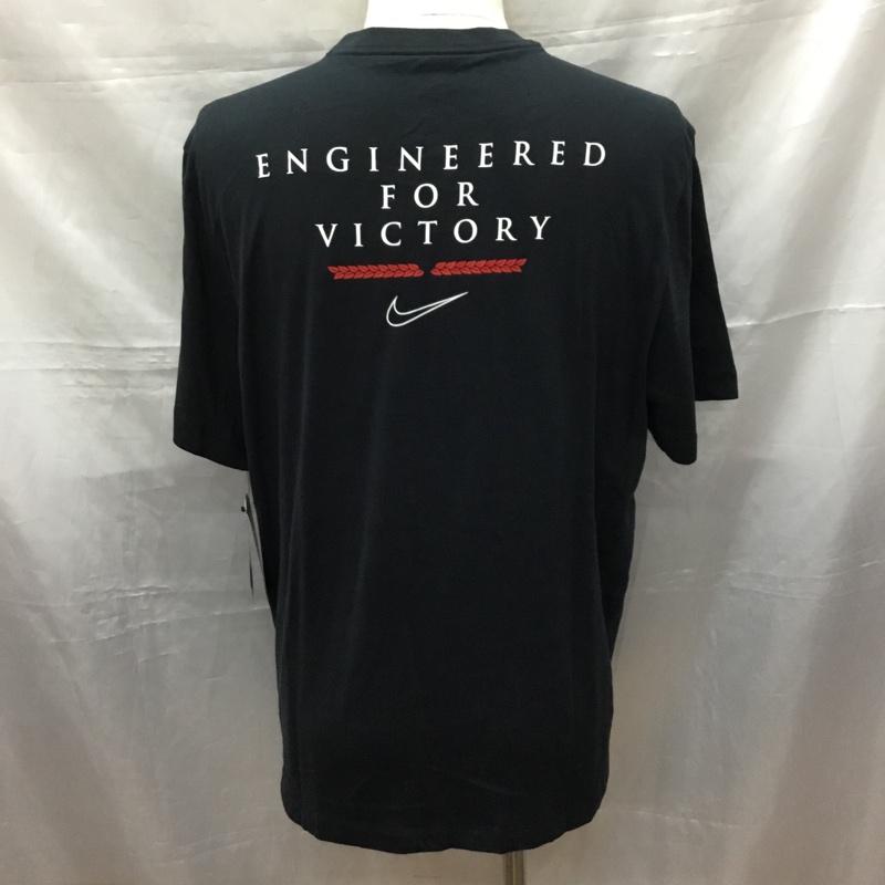 ナイキ NIKE Tシャツ 半袖 CV1039-010 DRI-FIT Basketball Short Sleeve XL ロゴ、文字 黒 / ブラック /  メンズ USED 古着 中古 10114809