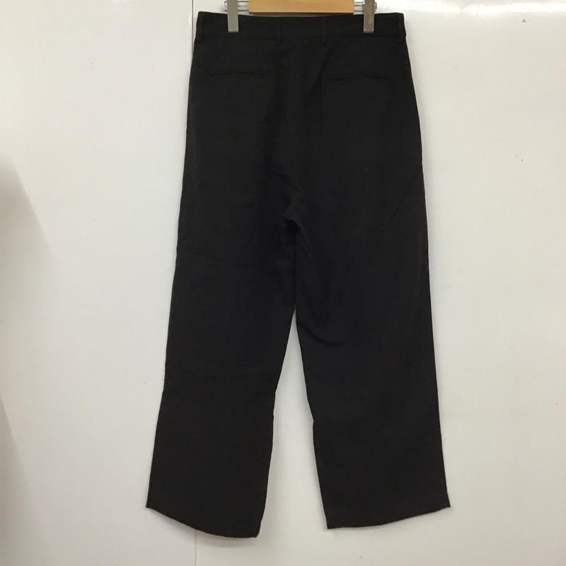 マコバ MACOBER パンツ チノパン ワークパンツ ワイドパンツ カジュアルパンツ チノパン M 無地 黒 / ブラック /  メンズ USED 古着 中古 10117337