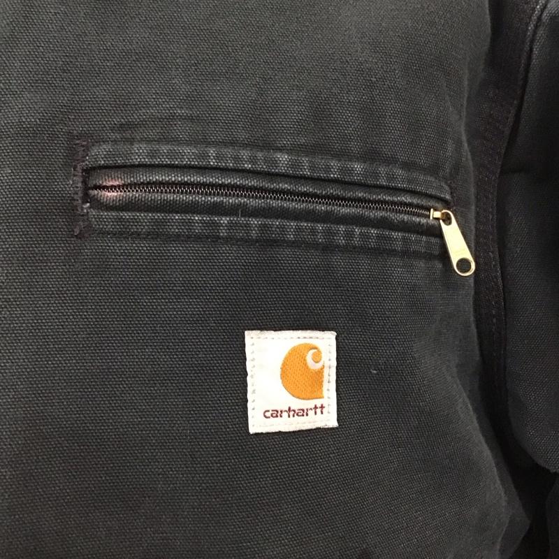 カーハート Carhartt ジャケット、上着 ジャケット、ブレザー 90s ufcw デトロイト ジップアップジャケット アウター 古着 ロゴ、文字 紺 / ネイビー /  メンズ USED 古着 中古 10119229