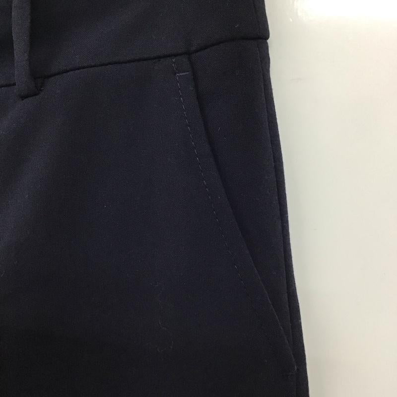 ザラ ZARA パンツ スラックス M 無地 紺 / ネイビー /  レディース USED 古着 中古 10124903