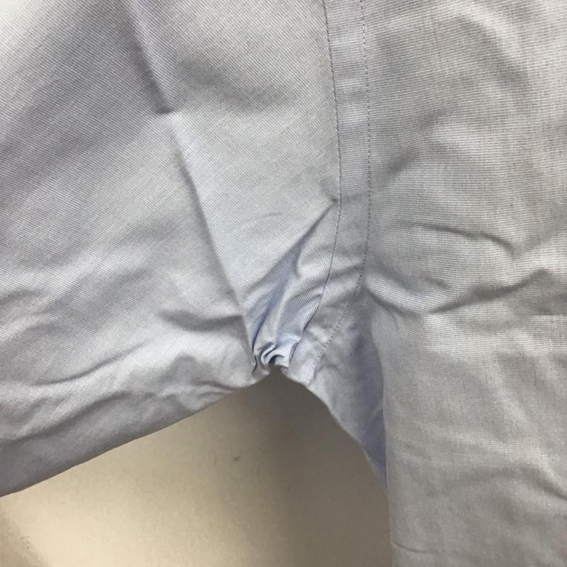 ブルックスブラザーズ BROOKS BROTHERS シャツ、ブラウス 長袖 スリムフィット 無地 水色 / ライトブルー /  メンズ USED 古着 中古 10111566