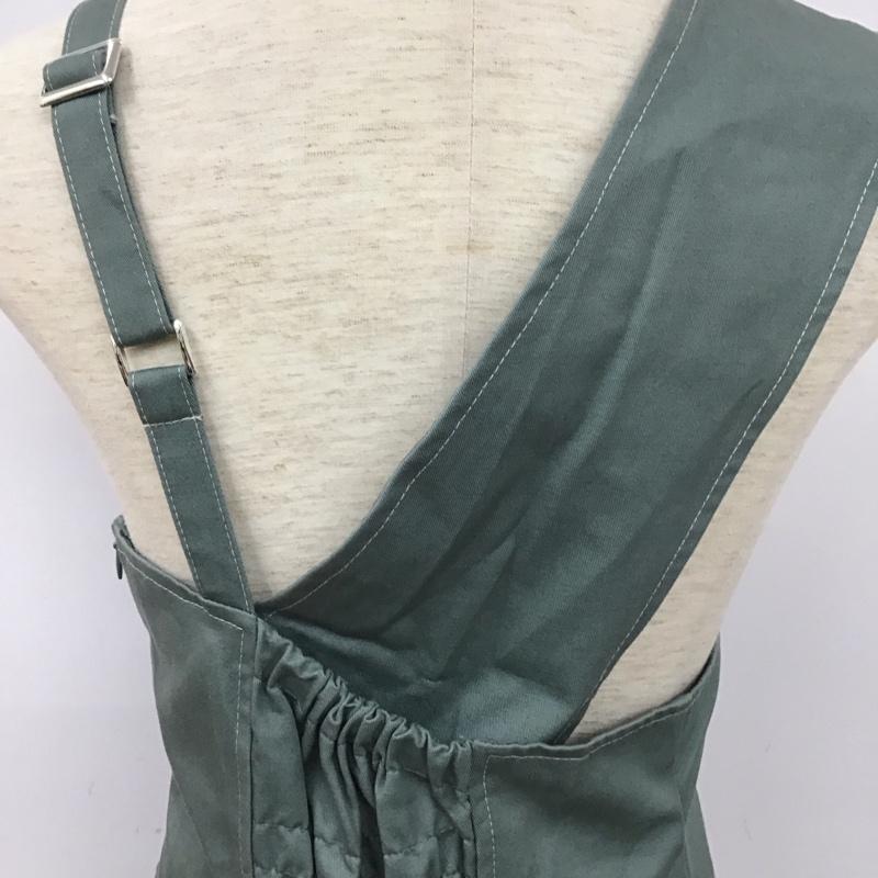 ムルーア MURUA ワンピース ロングスカート 012140302101-01 アシンメトリーパターンロングワンピース タグ付き L 無地 薄緑 / ライトグリーン /  レディース USED 古着 中古 10130427