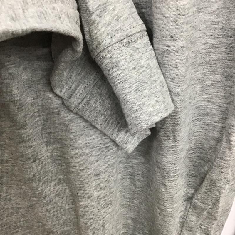 ディーゼル DIESEL カットソー 長袖 長袖カットソー プリントカットソー クルーネック XL ロゴ、文字 灰 / グレー /  メンズ USED 古着 中古 10130286