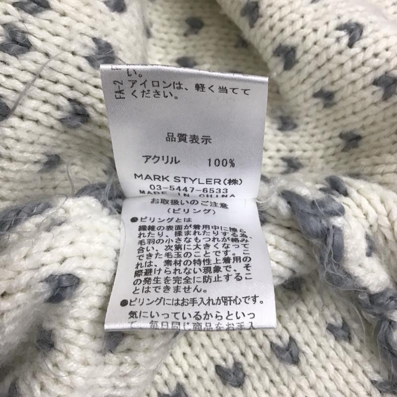 マーキュリーデュオ MERCURYDUO ワンピース ミニスカート ニットワンピース 半袖ワンピース フレアスカート FREE プリント マルチカラー / マルチカラー /  レディース USED 古着 中古 10114944