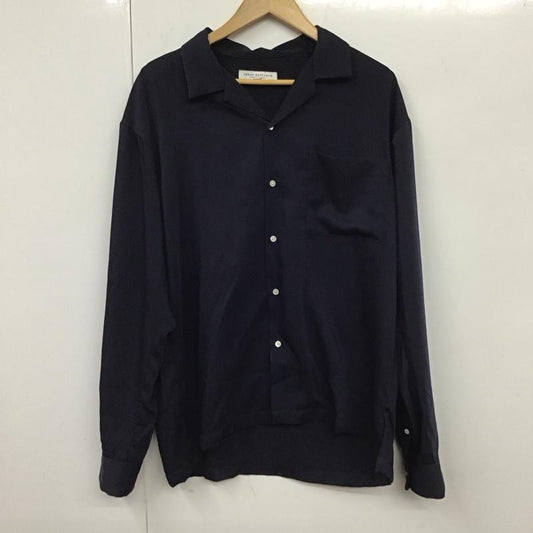 アーバンリサーチ URBAN RESEARCH シャツ、ブラウス 長袖 長袖シャツ 無地シャツ カラーシャツ L 無地 紺 / ネイビー /  メンズ USED 古着 中古 10130701