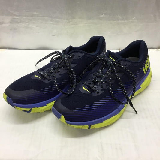 ホカオネオネ HOKA ONEONE スニーカー スニーカー 1110496 Torrent 2 27cm 27.0cm ロゴ、文字 紺 / ネイビー / X 黄 / イエロー /  メンズ USED 古着 中古 10121816