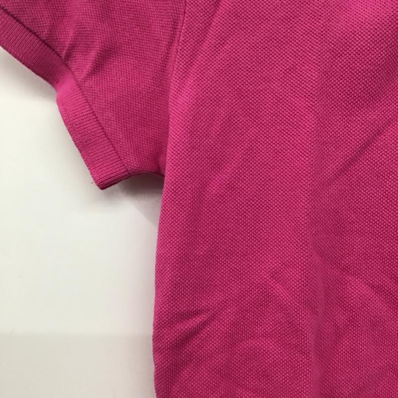 ラルフローレン RALPHLAUREN ポロシャツ 半袖 XS 無地 桃 / ピンク /  レディース USED 古着 中古 10141568