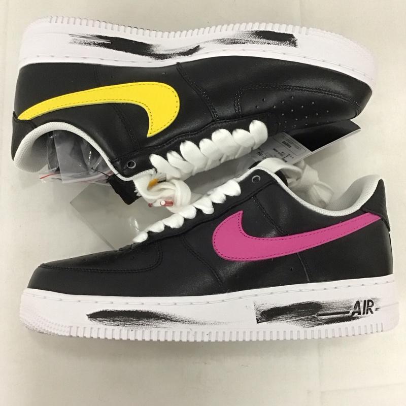 ナイキ NIKE スニーカー スニーカー AQ3692 004 AIR FORCE 1 07 PARANOISE PEACEMINUSONE 28cm 箱有 28.0cm ロゴ、文字 黒 / ブラック /  メンズ USED 古着 中古 10132545