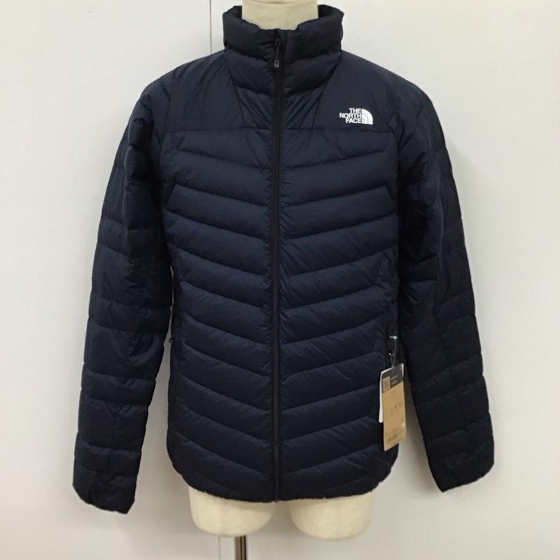 ザノースフェイス THE NORTH FACE ジャケット、上着 ジャンパー、ブルゾン ny82312 サンダージャケット ジップアップジャケット アウター XL ロゴ、文字 紺 / ネイビー /  メンズ USED 古着 中古 10119138