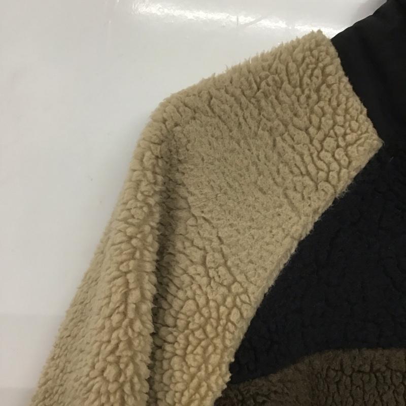 コロンビア Columbia ジャケット、上着 ジャケット、ブレザー 224 ae0918 ペックマンボウルII ジャケット ジップアップフリースジャケット XL ロゴ、文字 黒 / ブラック / X ベージュ / ベージュ / X 茶 / ブラウン /  メンズ USED 古着 中古 10138434