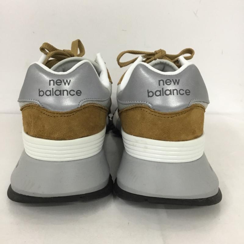 ニューバランス New Balance スニーカー スニーカー MS1300TE 28cm 箱有 28.0cm ロゴ、文字 茶 / ブラウン / X 白 / ホワイト /  メンズ USED 古着 中古 10131225