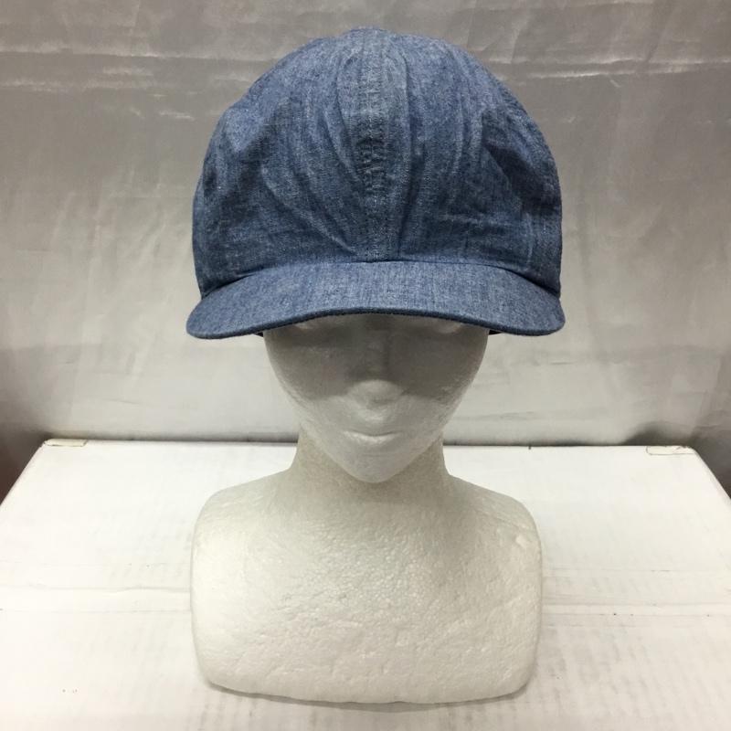 ダッパーズ DAPPER S 帽子 キャップ シャンブレー ロゴ、文字 水色 / ライトブルー /  メンズ USED 古着 中古 10111235