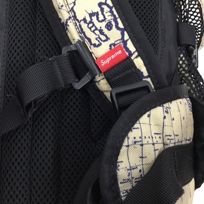 シュプリーム Supreme リュックサック、デイパック リュックサック、デイバッグ THE NORTH FACE 12SS Hot Shot Backpack ロゴ、文字 ベージュ / ベージュ / X 黒 / ブラック /  メンズ USED 古着 中古 10106038