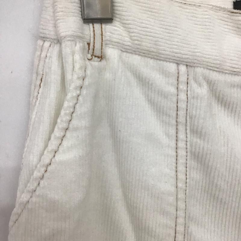 ザラ ZARA ボトムス ボトムス XS 無地 白 / ホワイト /  レディース USED 古着 中古 10139419