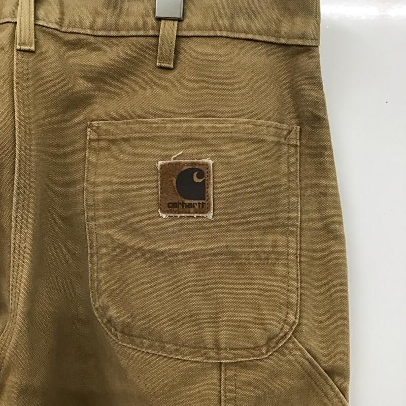 カーハート Carhartt パンツ ワークパンツ、ペインターパンツ 34インチ 無地 ベージュ / ベージュ /  メンズ USED 古着 中古 10117157