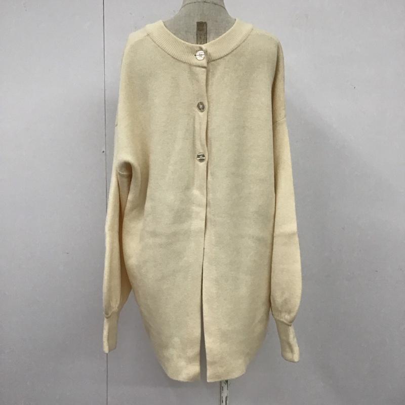 ハレ HARE ニット、セーター 長袖 HAL06168AD FREE 無地 オフホワイト / オフホワイト /  レディース USED 古着 中古 10108237