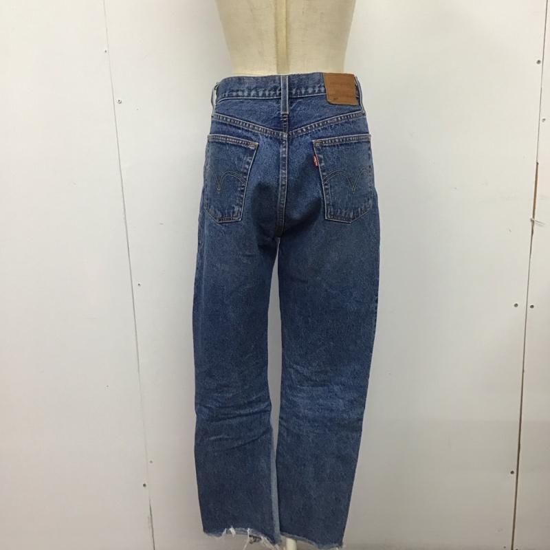 リーバイストラウスアンドコー Levi Strauss & co. パンツ デニム、ジーンズ デニムパンツ スリムパンツ ジーンズ 26インチ 無地 インディゴ / インディゴ /  レディース USED 古着 中古 10124577