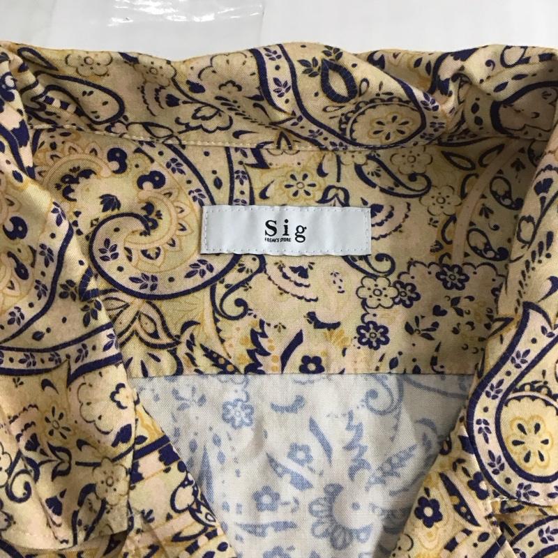 フリークスストア FREAK S STORE シャツ、ブラウス 半袖 半袖シャツ カラーシャツ 半袖カットソー プリントシャツ L 総柄 マルチカラー / マルチカラー /  メンズ USED 古着 中古 10113120