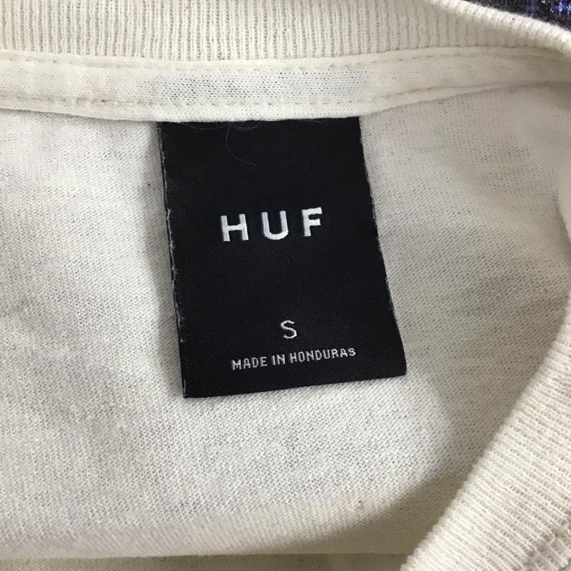ハフ HUF Tシャツ 半袖 半袖 S ロゴ、文字 ベージュ / ベージュ /  メンズ USED 古着 中古 10110921