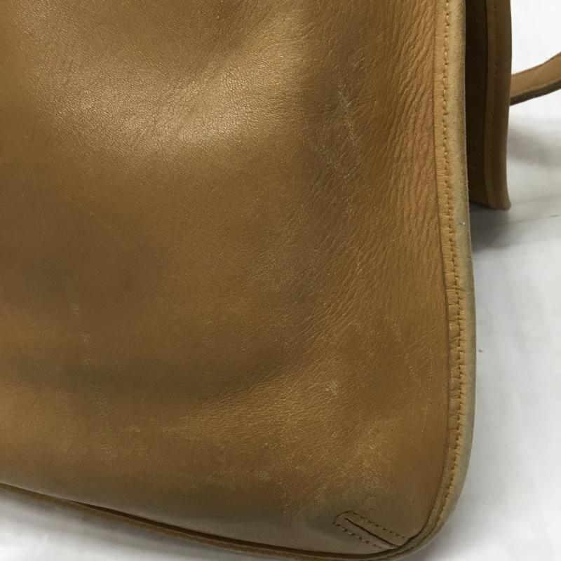 コーチ COACH ショルダーバッグ ショルダーバッグ 9134 オールドコーチ 無地 ベージュ / ベージュ /  レディース USED 古着 中古 10115584