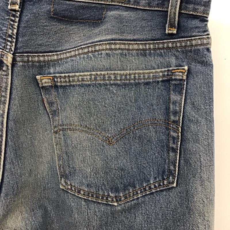リーバイス Levi s パンツ デニム、ジーンズ デニムパンツ ストレートパンツ ワイドパンツ カジュアルパンツ 38 無地 インディゴ / インディゴ /  メンズ USED 古着 中古 10121032