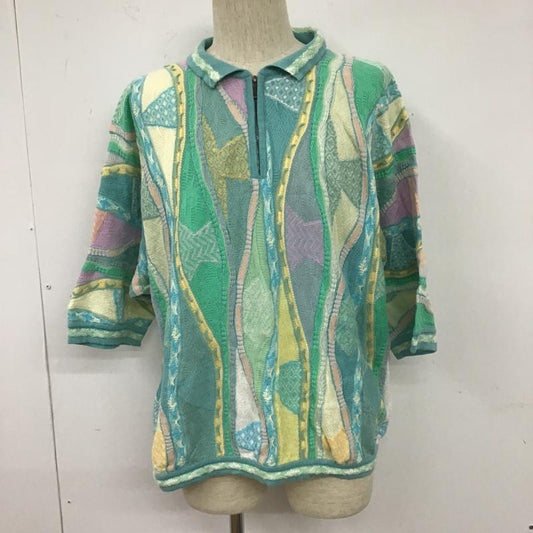 クージ COOGI ポロシャツ 半袖 XL  マルチカラー / マルチカラー /  メンズ USED 古着 中古 10106213