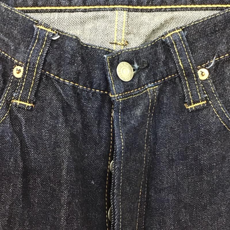 シュガーケーン SUGAR CANE パンツ デニム、ジーンズ W34 L34 1947 ボタンフライ 34インチ 無地 インディゴ / インディゴ /  メンズ USED 古着 中古 10113941