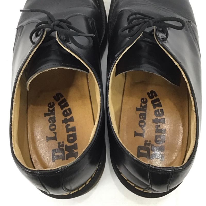 ドクターマーチン Dr.Martens 革靴 革靴 421013 3ホール 無地 黒 / ブラック /  メンズ USED 古着 中古 10132452