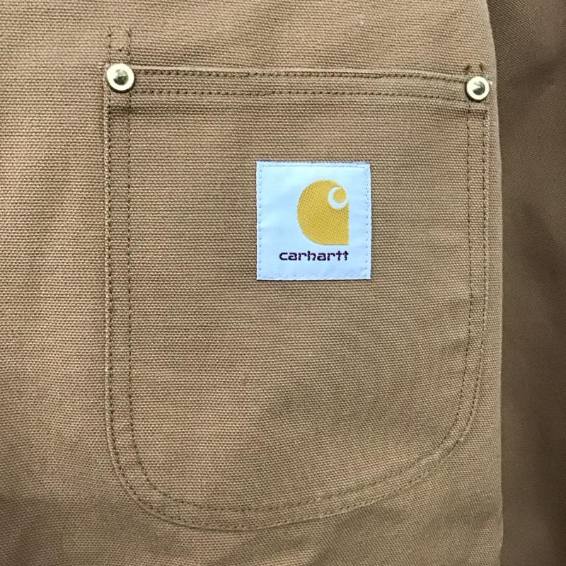 カーハート Carhartt ジャケット、上着 ジャケット、ブレザー カジュアルジャケット カラージャケット ポケットジャケット アウター ロゴ、文字 茶 / ブラウン /  メンズ USED 古着 中古 10116555