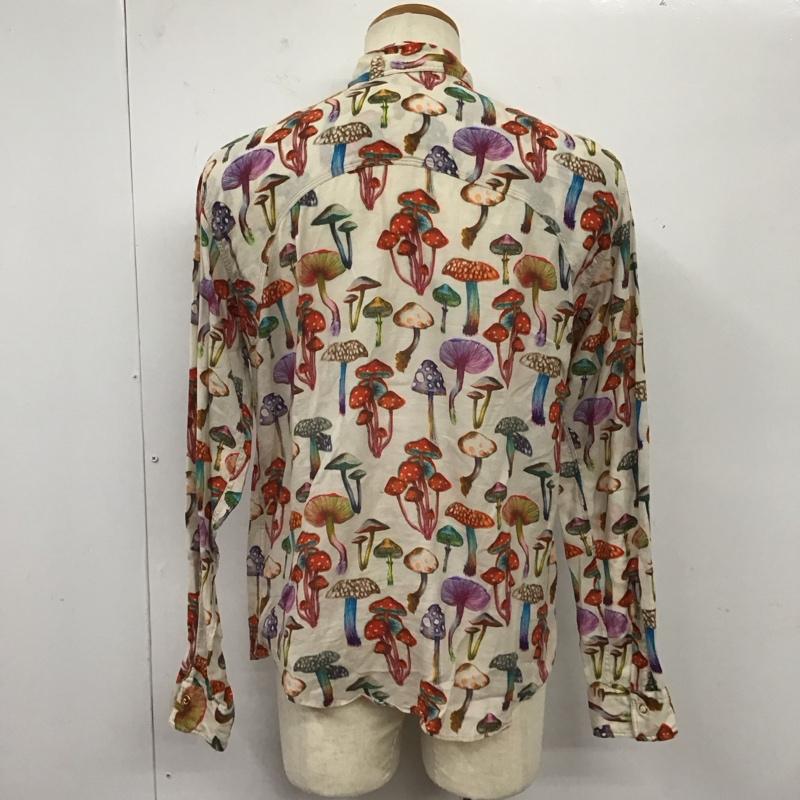 ポールスミス Paul Smith シャツ、ブラウス 長袖 長袖シャツ カラーシャツ ポケットシャツ 長袖カットソー プリントシャツ M プリント マルチカラー / マルチカラー /  メンズ USED 古着 中古 10118244