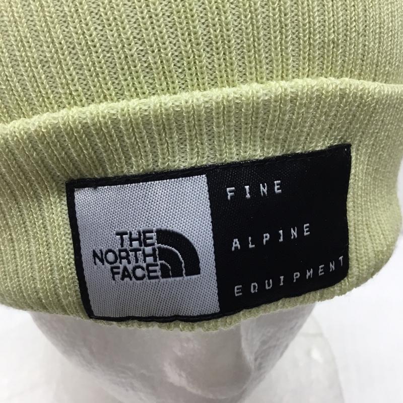 ザノースフェイス THE NORTH FACE 帽子 ニット帽 NN02079 アクティブサマービーニー FREE ロゴ、文字 薄緑 / ライトグリーン /  メンズ USED 古着 中古 10114726