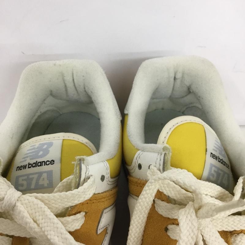 ニューバランス New Balance スニーカー スニーカー U574 RC2 25cm 25.0cm ロゴ、文字 黄 / イエロー /  レディース USED 古着 中古 10136692