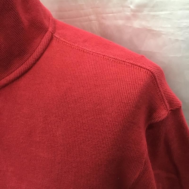 ポロラルフローレン POLO RALPH LAUREN カットソー 長袖 長袖カットソー M ロゴ、文字 赤 / レッド /  メンズ USED 古着 中古 10121676