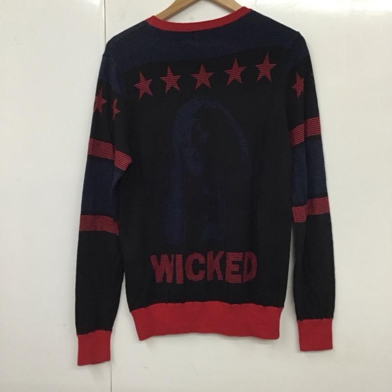 ヒステリックグラマー HYSTERIC GLAMOUR ニット、セーター 長袖 長袖ニットカットソー ニット セーター クルーネックニット M 無地 マルチカラー / マルチカラー /  メンズ USED 古着 中古 10117908
