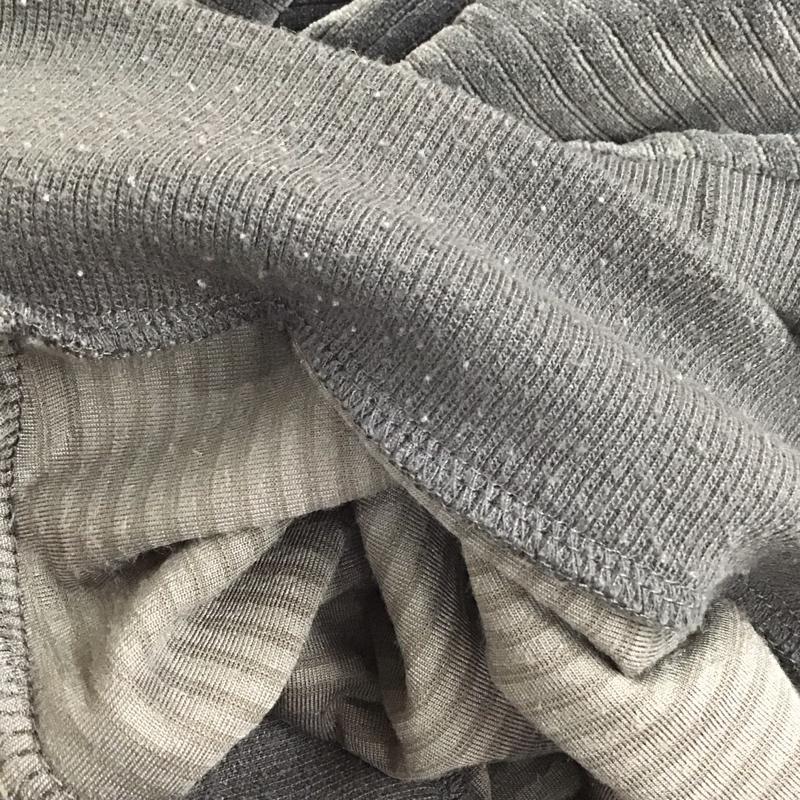 センスオブプレイス SENSEOFPLACE カットソー 長袖 長袖カットソー クルーネックカットソー ロングスリーブカットソー コーデュロイ L 無地 灰 / グレー /  メンズ USED 古着 中古 10113739